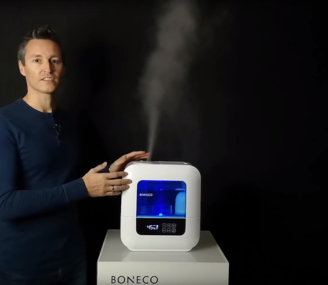 U700 BONECO Humidifier Ultrasonic Design Video Manfred Fitsch